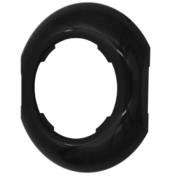 Ramka środkowa do włączników i gniazd retro styl loft kolor czarny TG-RE-PM001B