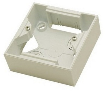 Puszka instalacyjna pojedyncza seria ARIA kolor Ecru symbol PNP-1U/27