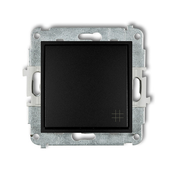 Mechanizm łącznika krzyżowego Karlik seria ICON 12IWP-6 kolor czarny mat