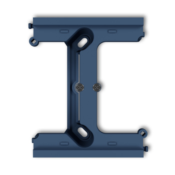 Moduł rozszerzający puszkę natynkową pojedynczą, składaną do ramek wielokrotnych MINI Karlik seria MINI 64DPU-2 kolor navy blue