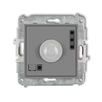 Mechanizm elektronicznego czujnika ruchu Karlik seria MINI 27MCR-1 kolor szary mat