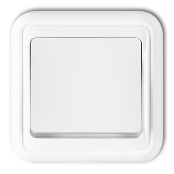 Łącznik jednobiegunowy hermetyczny Karlik seria LIZA WPH-1 kolor biały