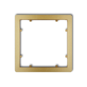 Adapter do standardu 55x55 mm Karlik seria DECO prod. uzupełniające 29DA-55 kolor złoty