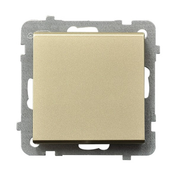 Łącznik zwierny seria SONATA kolor Szampański złoty symbol ŁP-21R/m/39