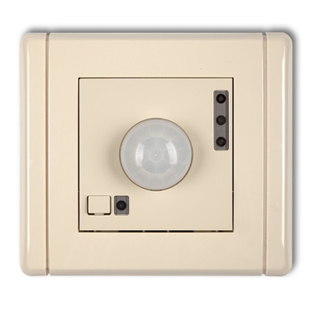 Elektroniczny czujnik ruchu Karlik seria FLEXI 1FCR-1 kolor beżowy