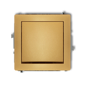 Mechanizm łącznika jednobiegunowego Karlik seria DECO 29DWP-1 kolor złoty