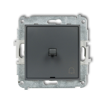 Mechanizm łącznika zwierny dzwonek w stylu amerykańskim Karlik seria ICON 28IWPUS-4 kolor grafitowy mat