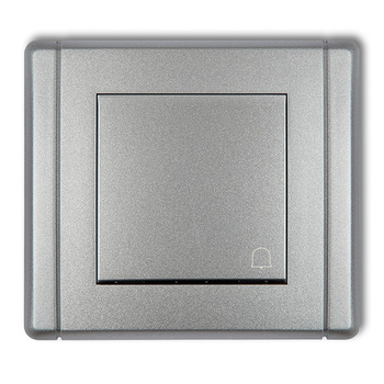 Łącznik zwierny dzwonek Karlik seria FLEXI 7FWP-4 kolor srebrny metalik