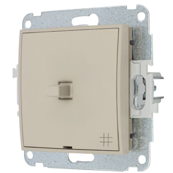 Mechanizm łącznika krzyżowego w stylu amerykańskim Karlik seria MINI 60MWPUS-6 kolor taupe