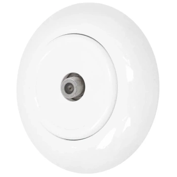 Gniazdo antenowe SAT seria retro styl loft kolor biały H1-R61SATW