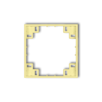 Ramka pośrednia Karlik seria MINI prod. uzupełniające 43MRP-1 kolor kanarkowy