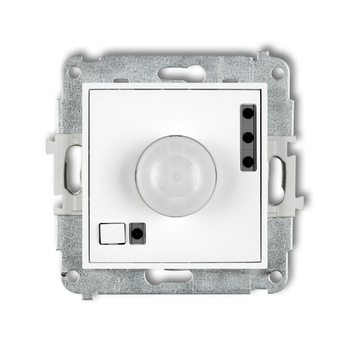 Mechanizm elektronicznego czujnika ruchu Karlik seria ICON 25ICR-1 kolor biały mat