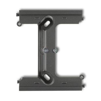 Moduł rozszerzający puszkę natynkową pojedynczą, składaną do ramek wielokrotnych DECO, MINI Karlik seria DECO / MINI 11DPU-2 kolor grafitowy