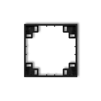 Ramka pośrednia Karlik seria prod. uzupełniające 12IRP-1 kolor czarny mat