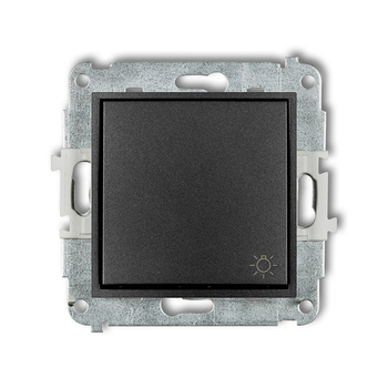 Mechanizm łącznika zwierny światło Karlik seria ICON 11IWP-5 kolor grafitowy