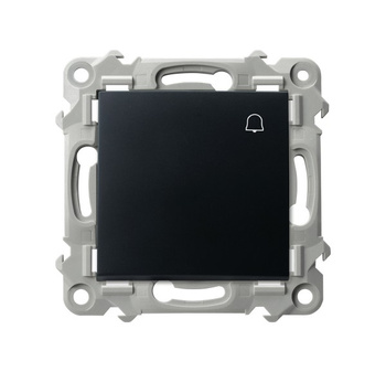 Łącznik zwierny "dzwonek" seria SZAFIR kolor Czarny metalik symbol ŁP-6Z/m/33