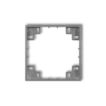 Ramka pośrednia Karlik seria prod. uzupełniające 27IRP-1 kolor szary mat