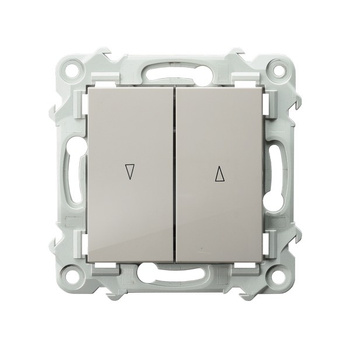 Łącznik żaluzjowy, zwierny seria SZAFIR kolor Kaszmirowy beż symbol ŁP-7Z/m/83