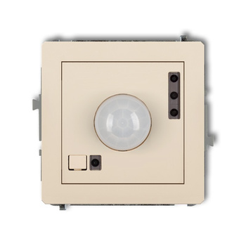 Mechanizm elektronicznego czujnika ruchu Karlik seria DECO 1DCR-1 kolor beżowy