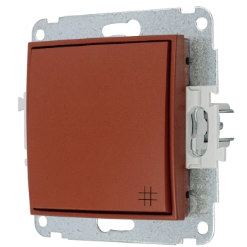 Mechanizm łącznika krzyżowego Karlik seria MINI 63MWP-6 kolor terakota