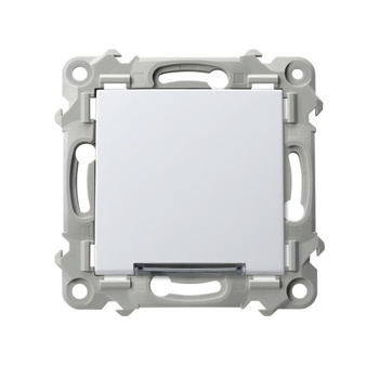 Łącznik kontrolny z podświetleniem białym seria SZAFIR kolor Biały symbol ŁP-12ZS/m/00