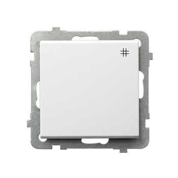 Łącznik krzyżowy seria SONATA kolor Biały symbol ŁP-4R/m/00