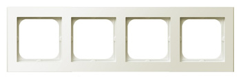 Ramka poczwórna seria SONATA kolor Ecru symbol R-4R/27