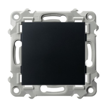 Zaślepka seria SZAFIR kolor Czarny metalik symbol Z-1Z/m/33