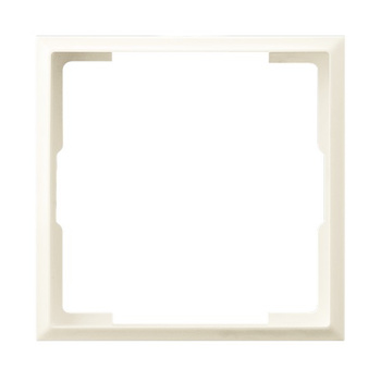 Ramka ozdobna do gniazd: wtyczkowych pojedynczych, teleinformatycznych i ściemniaczy seria ARIA kolor Ecru symbol RO-2U/27