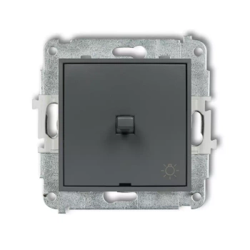 Mechanizm łącznika zwierny światło w stylu amerykańskim Karlik seria ICON 28IWPUS-5 kolor grafitowy mat