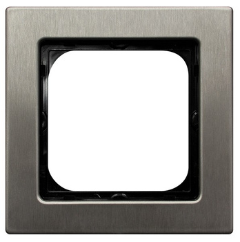 Ramka pojedyncza seria SONATA STAL INOX kolor Stal inox symbol R-1RM/37