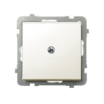 Zaślepka seria SONATA kolor Ecru symbol Z-1R/m/27