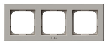 Ramka potrójna do łączników IP-44 seria SONATA kolor Kaszmir symbol RH-3R/82