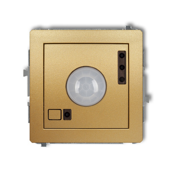 Mechanizm elektronicznego czujnika ruchu Karlik seria DECO 29DCR-1 kolor złoty