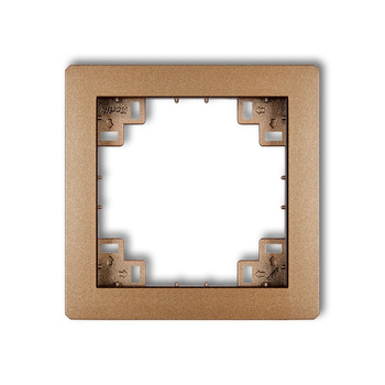 Ramka pośrednia Karlik seria prod. uzupełniające 8DRP kolor złoty metalik