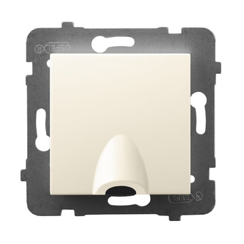 Przyłącz kablowy seria ARIA kolor Ecru symbol GPPK-1U/m/27