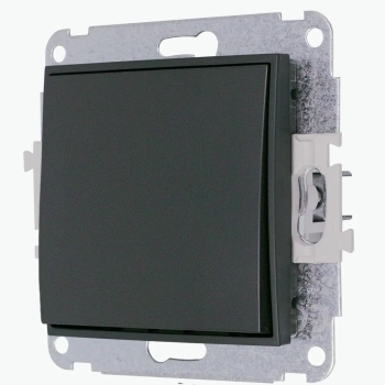 Mechanizm łącznika jednobiegunowego Karlik seria MINI 28MWP-1 kolor grafitowy mat