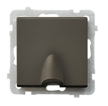 Przyłącz kablowy seria SONATA kolor Czekoladowy metalik symbol GPPK-1R/m/40