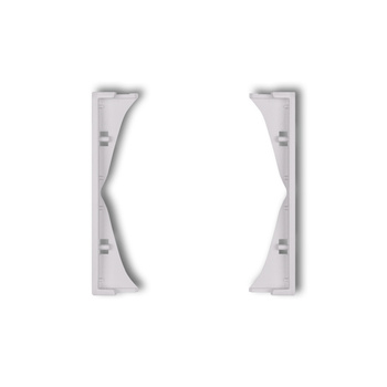 Ramka pośrednia do gniazd podwójnych Karlik seria prod. uzupełniające 41MRP-2 kolor liliowy