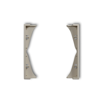 Ramka pośrednia do gniazd podwójnych Karlik seria ICON prod. uzupełniające 60IRP-2 kolor taupe