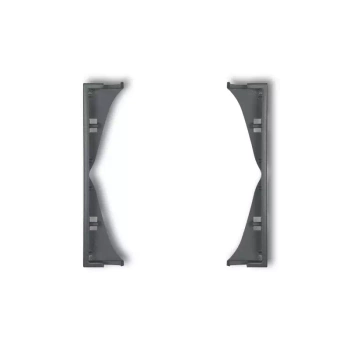 Ramka pośrednia do gniazd podwójnych Karlik seria prod. uzupełniające 28IRP-2 kolor grafitowy mat