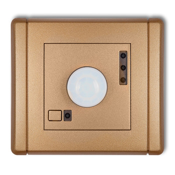 Elektroniczny czujnik ruchu Karlik seria FLEXI 8FCR-1 kolor złoty metalik