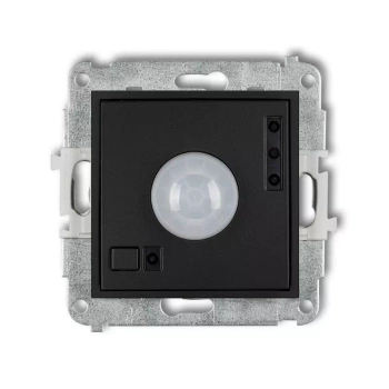 Mechanizm elektronicznego czujnika ruchu Karlik seria ICON 12ICR-1 kolor czarny mat
