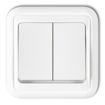 Łącznik świecznikowy Karlik seria LIZA WPT-2 kolor biały