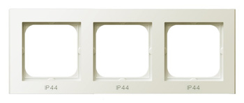 Ramka potrójna do łączników IP-44 seria SONATA kolor Ecru symbol RH-3R/27