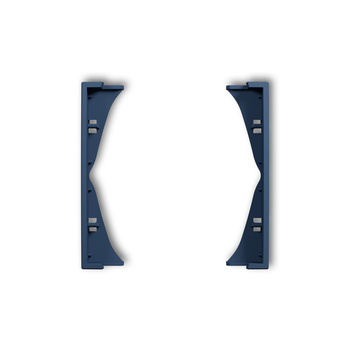 Ramka pośrednia do gniazd podwójnych Karlik seria prod. uzupełniające 64IRP-2 kolor navy blue