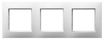 Ramka potrójna seria ARIA kolor Biały symbol R-3U/00