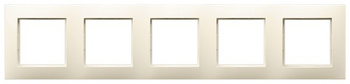 Ramka pięciokrotna seria ARIA kolor Ecru symbol R-5U/27