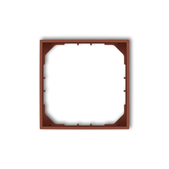 Ramka pośrednia do uniwersalnego elektronicznego tygodniowego regulatora temperatury Karlik seria prod. uzupełniające 63IRP-3 kolor terakota