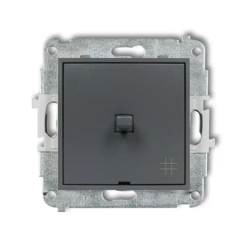 Mechanizm łącznika krzyżowego w stylu amerykańskim Karlik seria MINI 28MWPUS-6 kolor grafitowy mat